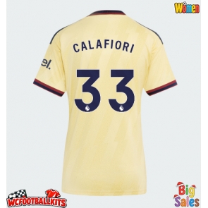 Arsenal Riccardo Calafiori #33 Replica Third Stadium Shirt for Women 2026-27 Short Sleeve